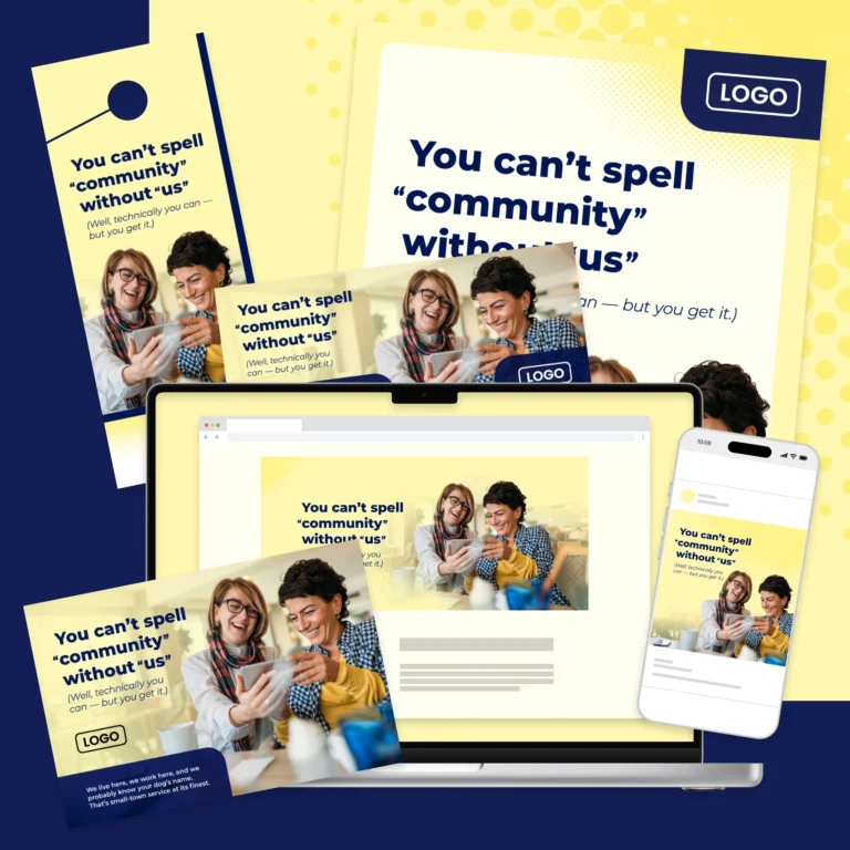 You can’t spell community without us