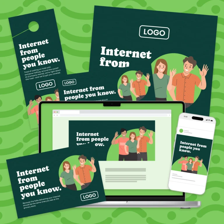 Internet from people you know