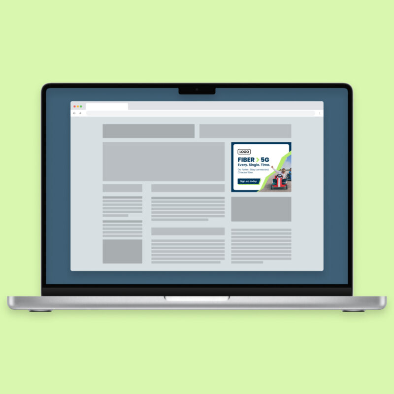 Web ad - 300px x 250px