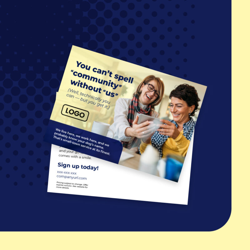 Postcard - 7in x 5in