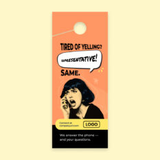 TiredofYelling_Door-Hanger_Front