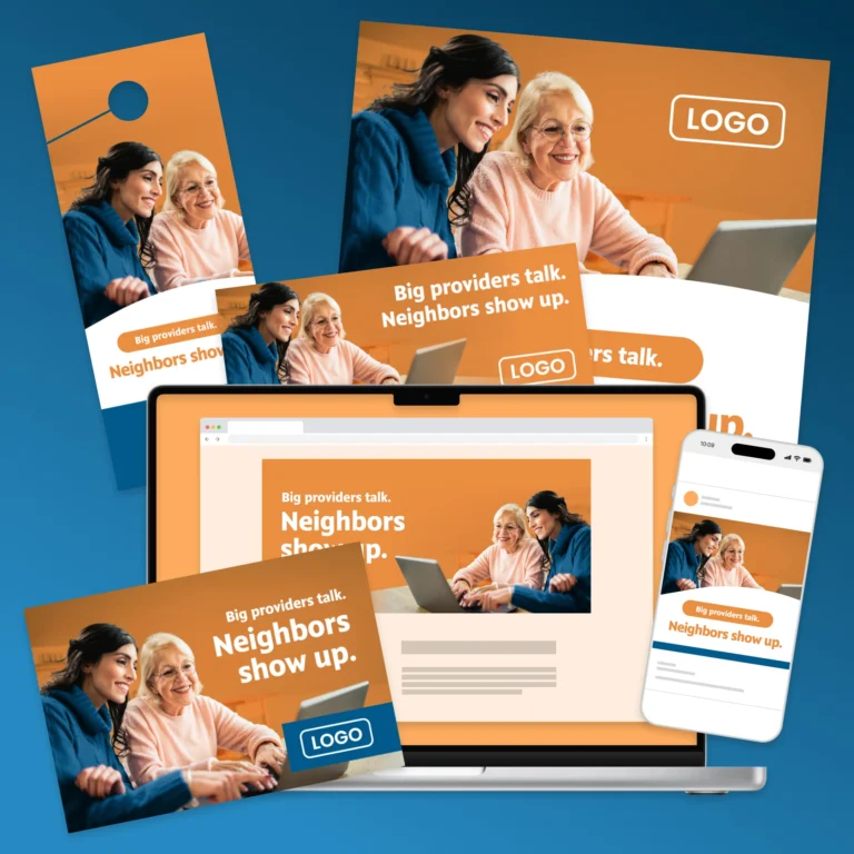 Big providers talk. Neighbors show up.