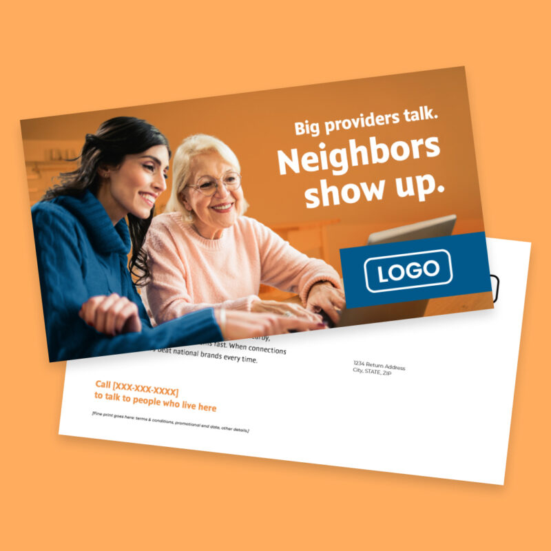 Postcard - 11in x 6in