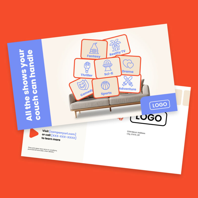 Postcard - 11in x 6in