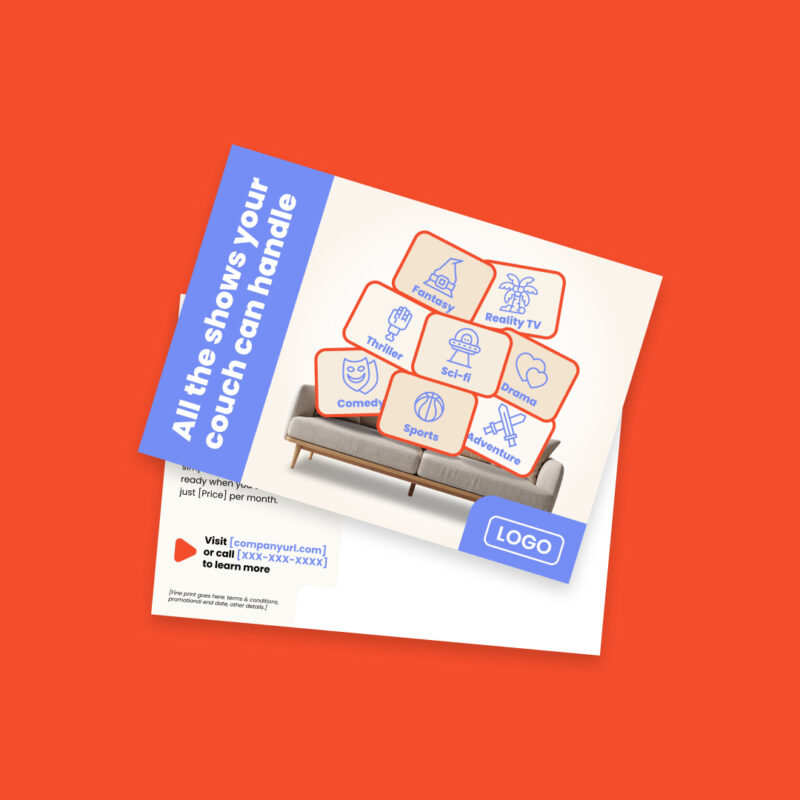 Postcard - 7in x 5in