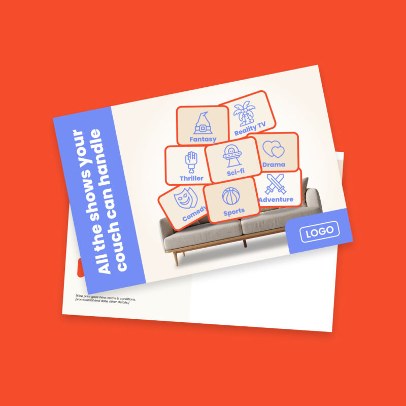 Postcard - 9in x 6in