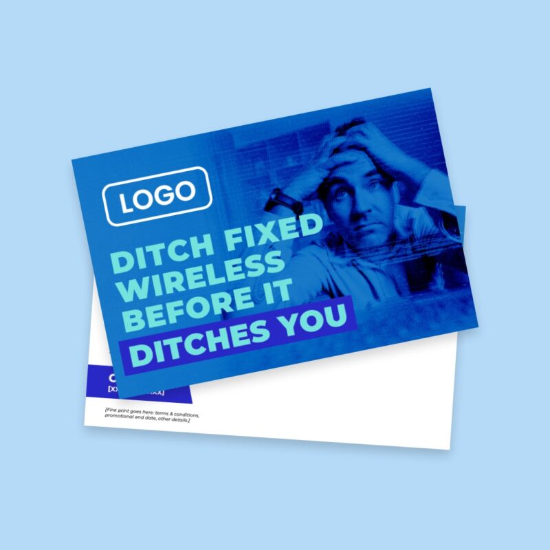 Postcard - 9in x 6in