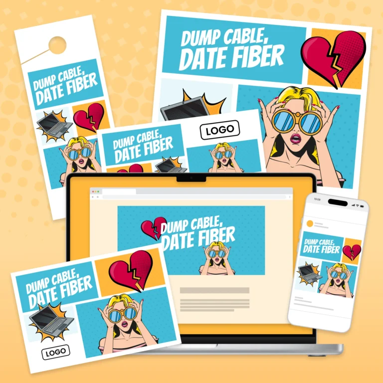 Fiber vs. cable: Dump cable, date fiber