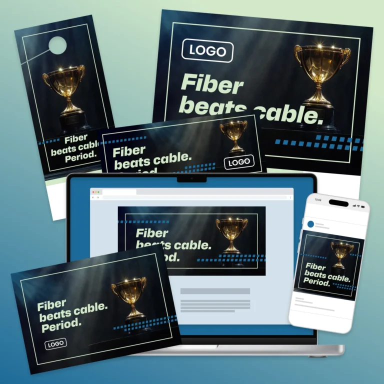 Fiber beats cable. Period.