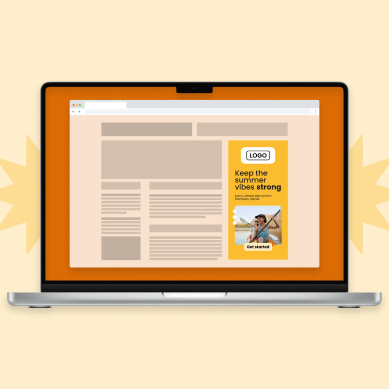 Web ad - 300px x 600px