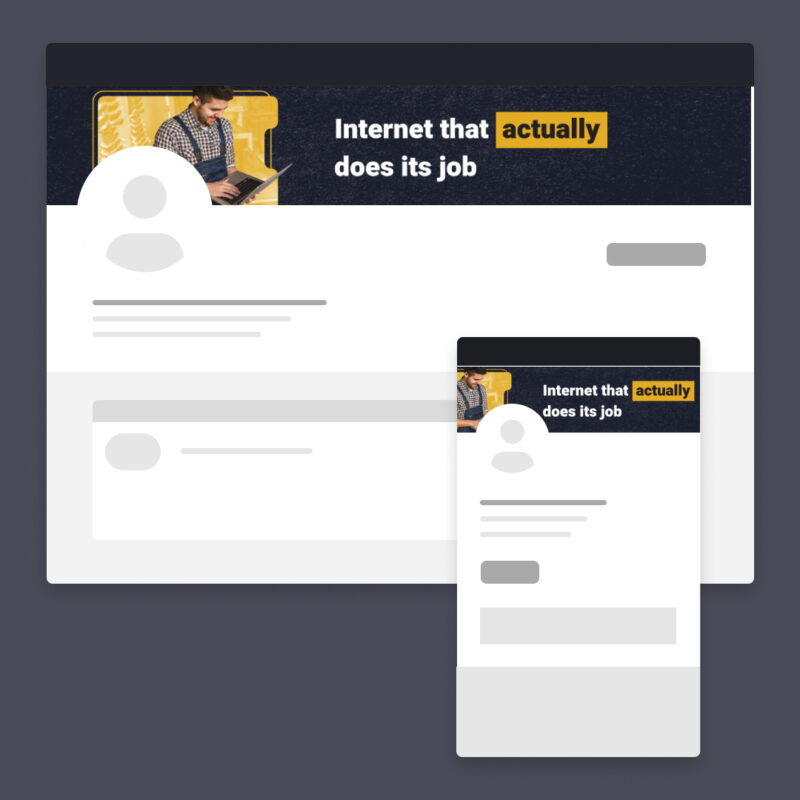 LinkedIn cover image