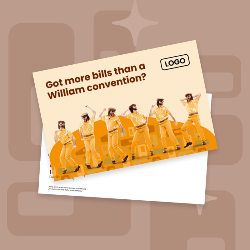 Postcard - 9in x 6in