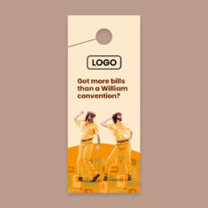 More-Bills_William-Convention_Door-Hanger_Front