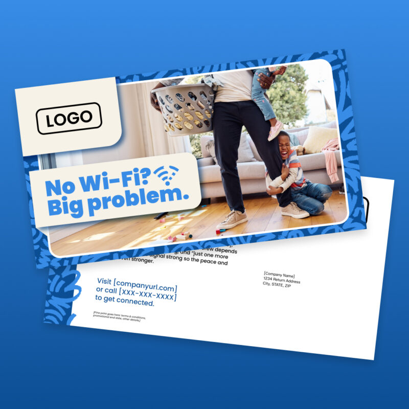 Postcard - 11in x 6in