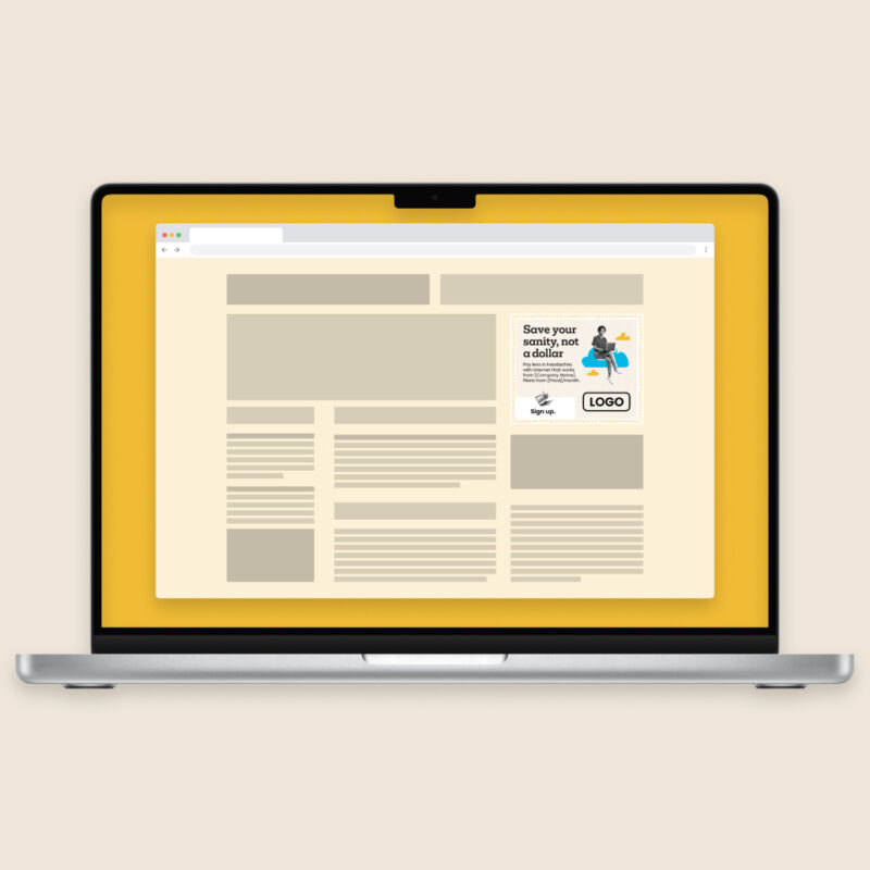 Web ad - 300px x 250px