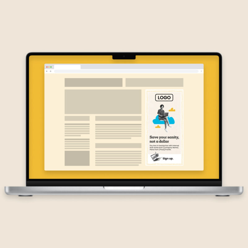 Web ad - 300px x 600px