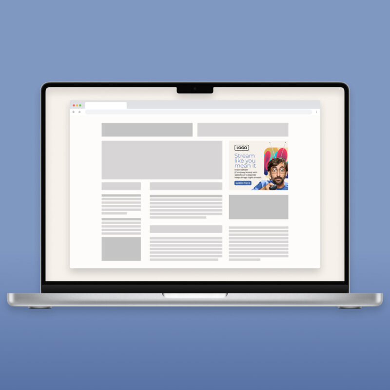 Web ad - 300px x 250px