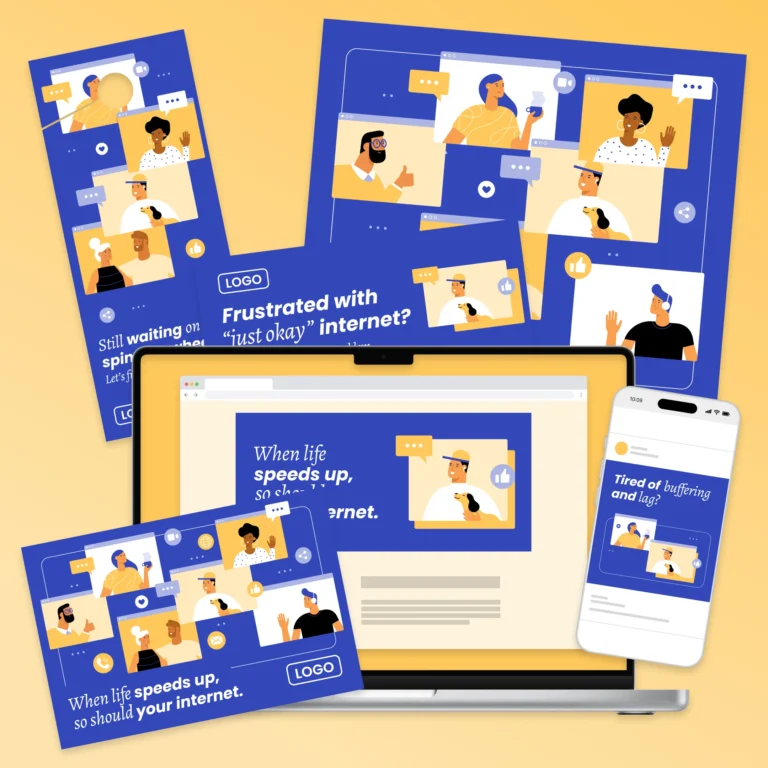 When life speeds up, so should your internet.