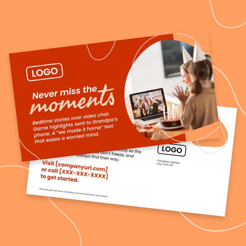 Postcard - 11in x 6in