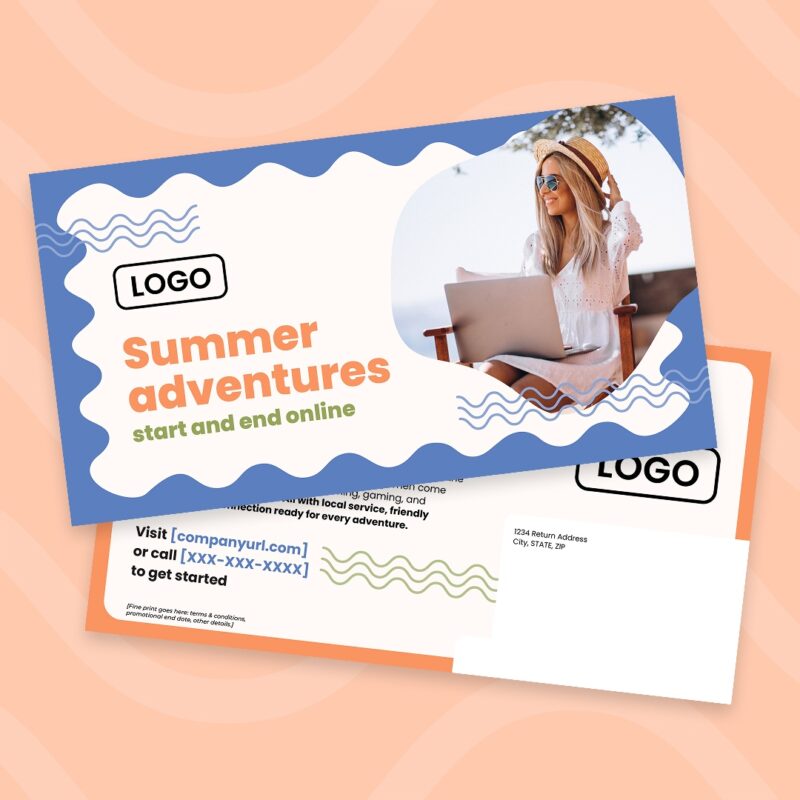 Postcard - 11in x 6in