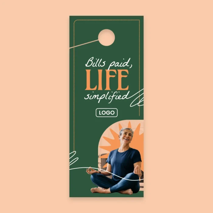 Bills-Paid-Life-Simplified_Door-Hanger_Front Bills-Paid-Life-Simplified_Door-Hanger_Front