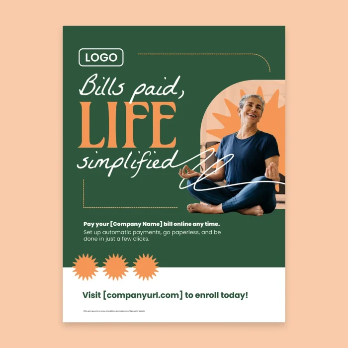 Bills-Paid-Life-Simplified_Poster_18x24_Single Bills-Paid-Life-Simplified_Poster_18x24_Single