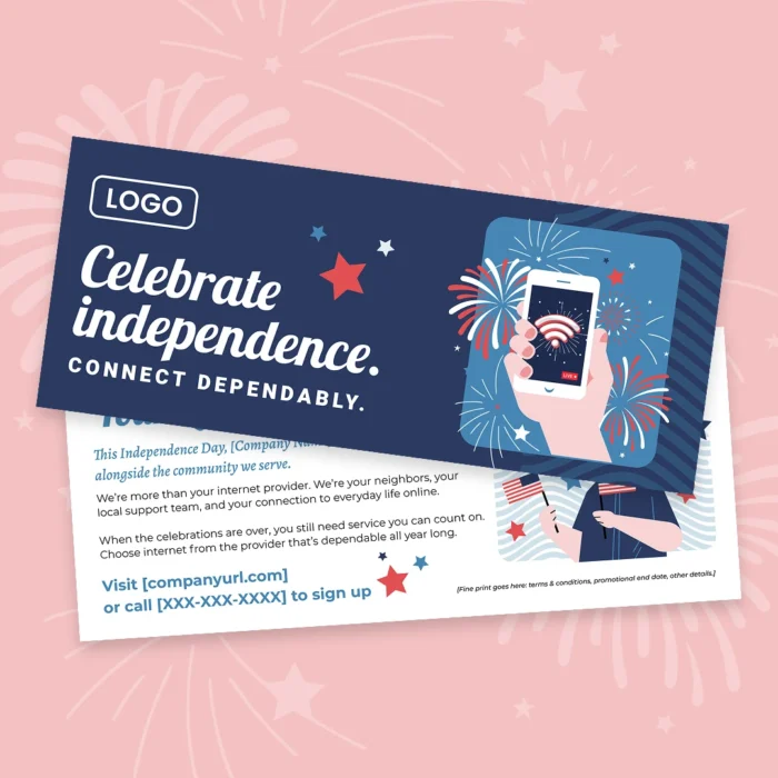 Celebrate-Independence-Connect-Dependably_Bill-Insert_8.5x3.5_Contextual
