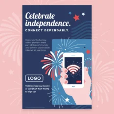 Celebrate-Independence-Connect-Dependably_Poster_24x36_Contextual