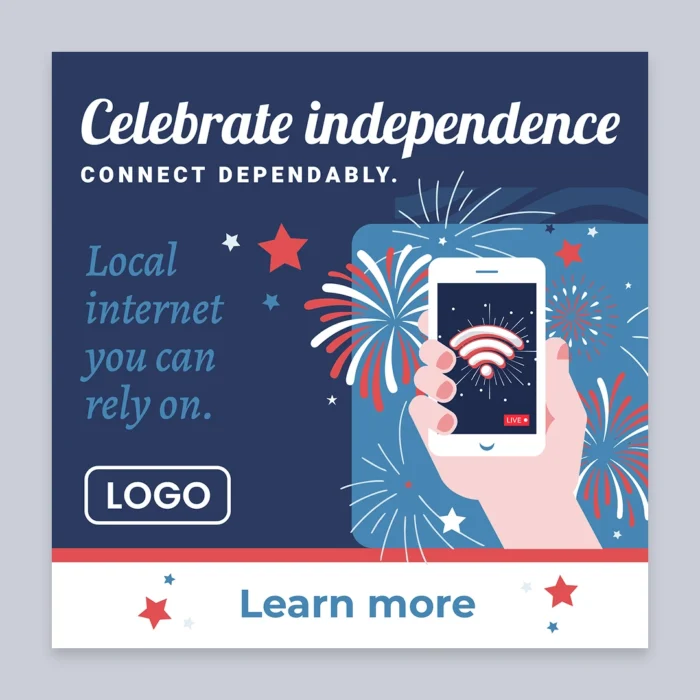 Celebrate-Independence-Connect-Dependably_Web-Ad_500by500_Single Celebrate-Independence-Connect-Dependably_Web-Ad_500by500_Single