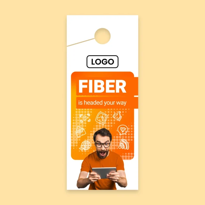 Fiber-Headed-Your-Way_Door-Hanger_Front Fiber-Headed-Your-Way_Door-Hanger_Front